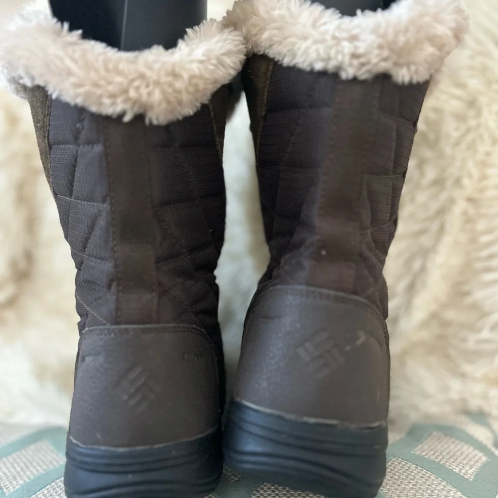 Columbia Snow Boots Women’s size 8 Ice Maiden II Boot winter brown leather
